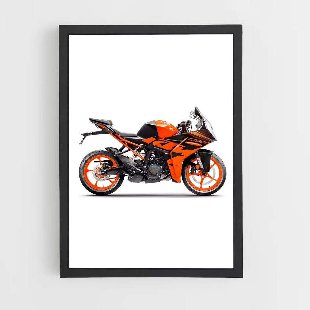 Poster magnifique Rc – affiche KTM Moto (vue 2)